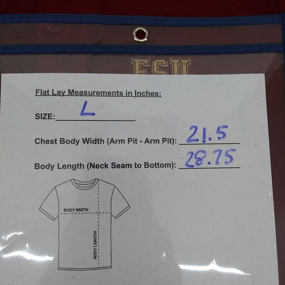 FSU Florida State University Mens Large Polo Shirt Short Sleeve Embroidered Logo - Picture 4 of 8